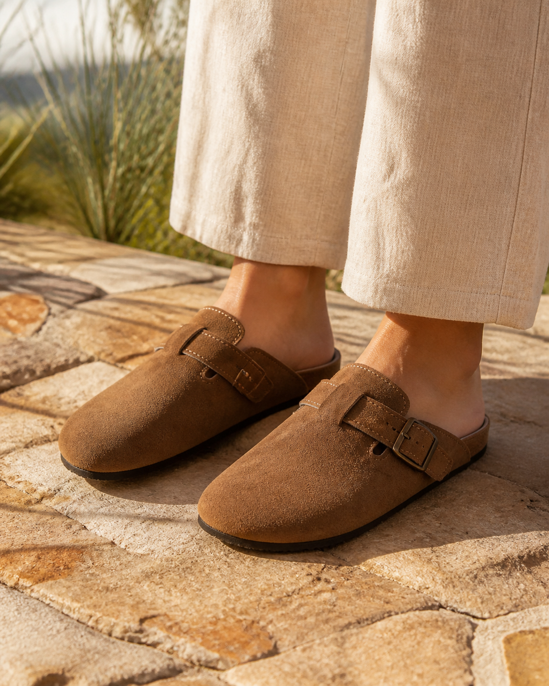 Cederberg Suede Mule — lifestyle view
